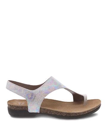 Sandales Dansko Reece Pearl Petrol Femme Multicolore | FR 552CTV